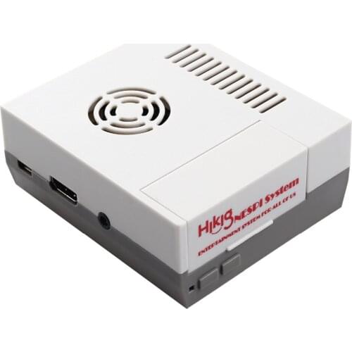 Reyann Mini NESPi NES Case for Raspberry Pi 3, 2 and B+ RetroPie classic arcade game console with cooling vents design & screws