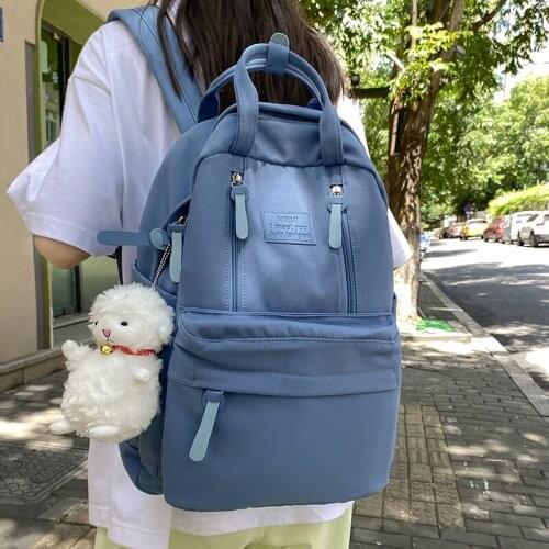 For Teenage Girl Travel Mochila Female School Bag Children Men Black Rucksack Fashion Women Waterproof Backpack