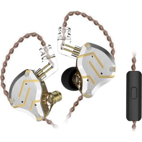 4BA+1DD Hybrid Earphone Headset HIFI Earbuds In Ear Monitor Headphones