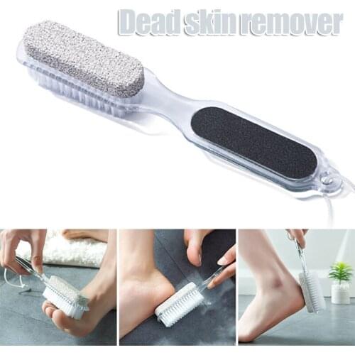 Foot Care Tools Health Care Foot Dead Skin Remover Brush Double-Sided Feet Grinding Stone 4 in 1 Foot Grinder Feet Care Tool