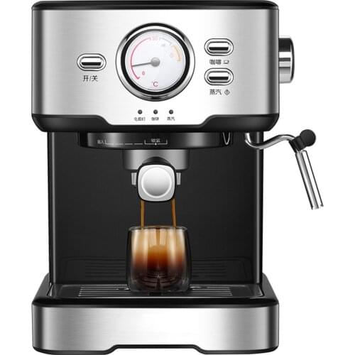 Professional Italian Espresso Maker Semi-automatic Coffee Machine Manual Milk Frothing Steam 20 bar Pump Pressure Coffee Maker