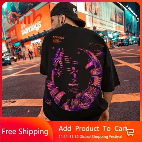 T-short 2021 Summer New Street 5XL 6XL Mens Street Trend Half-sleeved Ins Loose Hip-hop Short-sleeved 150kg Mens Trend T-shirt