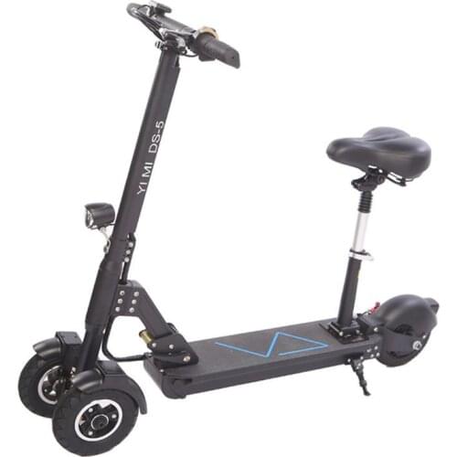 New Electric Tricycle Bicycle 3 Wheels Electric Bicycles 500W 48V 8 Inch Adults Foldable Electric Kick Scooter Suspension System