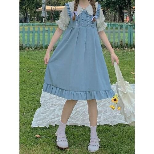 French Sweet Dress Women Square Collar Puff Sleeve Girly Pink Summer Dresses Lace Stitching Streetwear Kawaii Cute Lolita Dress