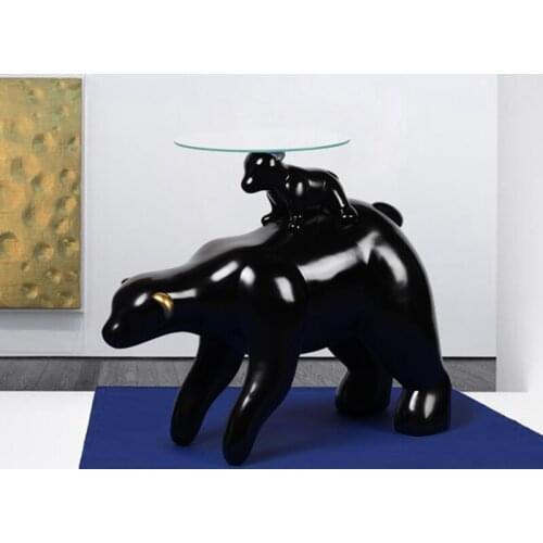 Polar Bear Statues Welcome Ornaments Large Landing Nordic Home Living Room Decoration Lovely Housewarming Gifts Creative animals