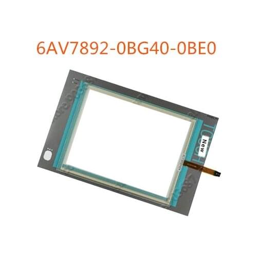 Industrial Touchscreen for 6AV7892-0BG40-0BE0 Touch Panel Screen Glass Digitizer 3.3mm Thickness + Protective Film Front Overlay