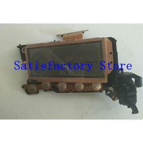 SLR digital camera repair replacement parts FOR EOS 60D top cover LCD display group / shoulder screen group for Canon