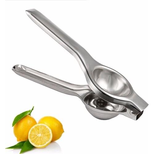 Lemon Squeezer Aluminium Alloy Manual Press Citrus Juicer for Cooking and Drinks
