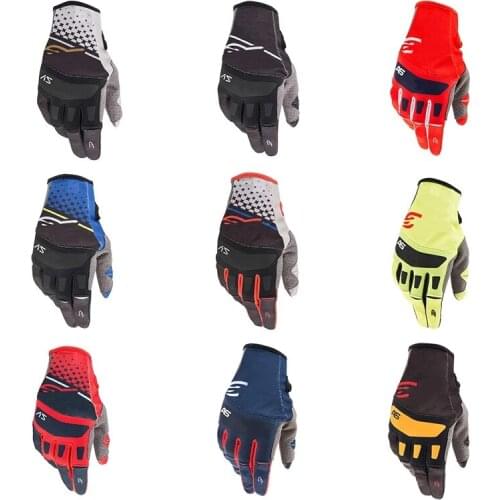 Outdoor Sports Cycling Gloves Bicycle Riding Motorcycle Gloves Full Finger Moto Bike Protective Gloves Off-road Racing Glove