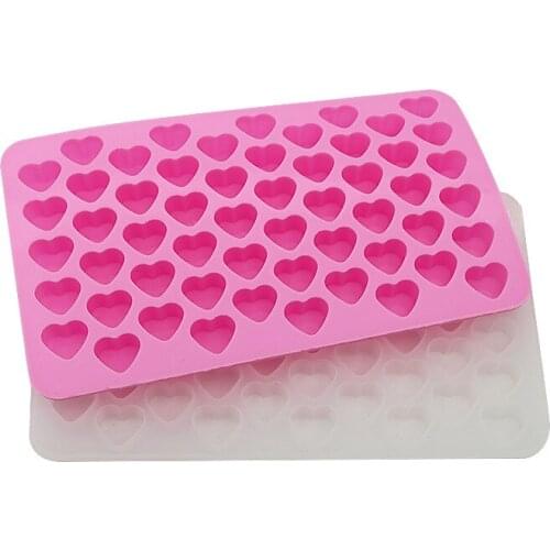 1=55 pieces chocolate heart Silicone Mold Resin Decorative Craft Mold epoxy resin molds for jewelry decorative craft art