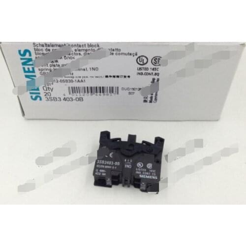 1pc Siemens 3SB3403-0B Contact module free shipping