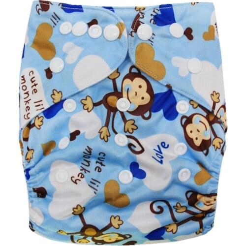 100Pcs/Lot Baby Washable Reusable Real Cloth Pocket Nappy Diaper Cover Wrap Suits Birth To Potty Nappy With 100Pcs Inserts