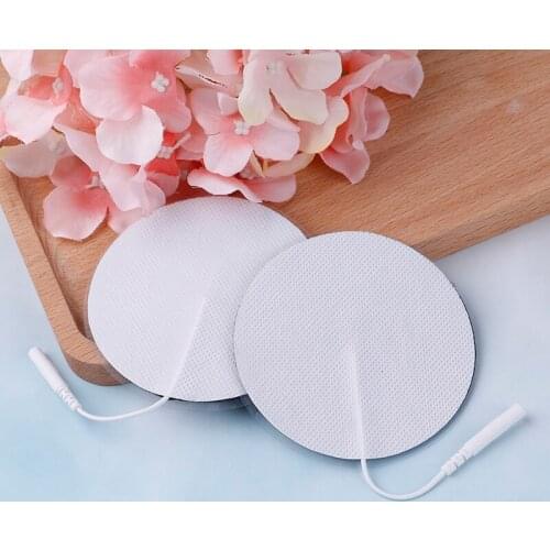 6pcs Electrode Pads Patch For Therapy Machine Body Massager Electrical Muscle Stimulator Slimming Massage Tens Pads