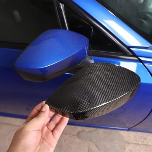 For Toyota 86/Subaru BRZ 2012-2020 Real Carbon Fiber Car Rearview Mirror Cover Decorative Car Accessories