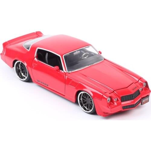 Kids 1/24 Scale Classic 1979 Chevrolet Camaro Z28 40th Car Model Chevy Diecast Toy Replicas Vehicle Jada Bigtime Muscle Souvenir