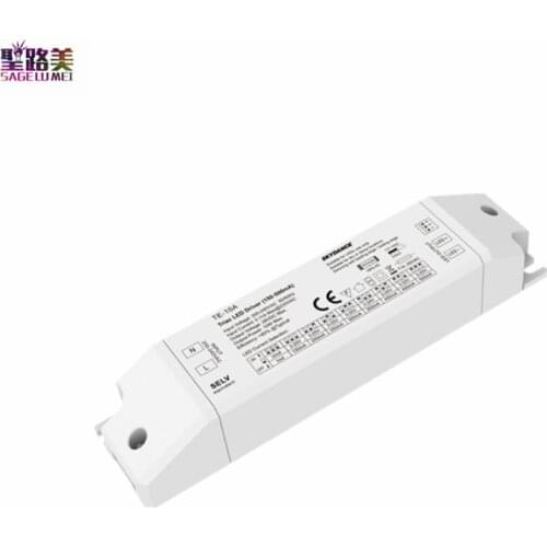 CC Led Triac Dimming Driver 200-240VAC Input,10W 150mA-500mA Output Constant Current ELV PWM DIP Switch Dimmable Power Driver