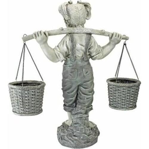 European Home Decoration Little Girl Resin Statue Garden Statue Stone Garden Statues And Sculptures For Home Decoration Room