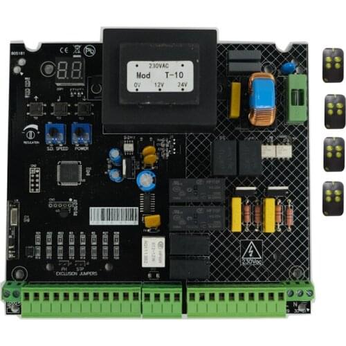 Use 220VAC PCB Board Of Automatic Double Arms Swing Gate Opener Control Board Panel Motherboard Card
