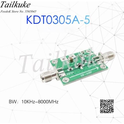 LNA Low Noise Amplifier Broadband DC-8GHz Multi-model RF Amplifier Small Signal Amplification Pre-stage ERA Series