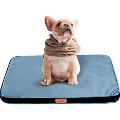 New Dog Bed Mat Thickened Pet House Kennel Large Size Soft Puppy Cat Sofa Pad Winter Warm Pet Nest For Small Medium Dogs Cushion