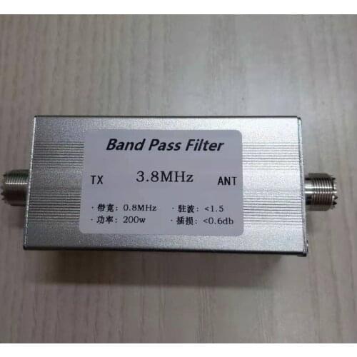 PF-3.8-200w Bandpass filter 3.8MHz 3.8M 3.8M bandpass filter Anti-interference shortwave communication module sensor