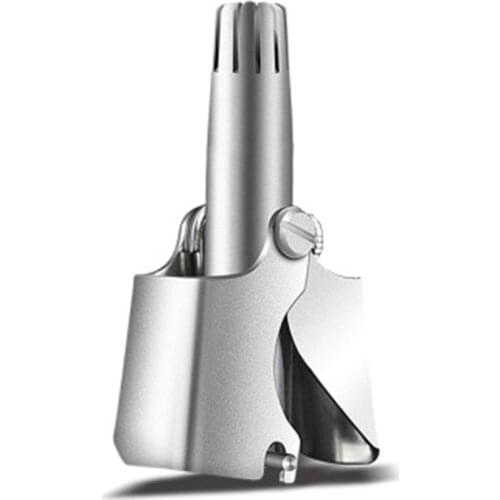 Stainless Steel Ear Nose Trimmer Razor Safety Care Beauty Nose Manual Body Trim Washable Nose Hair Tool Men and Women