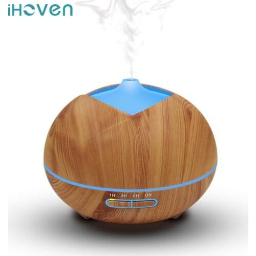 Ultrasonic Air Humidifier Aromatherapy Diffuser Cool Mist With Color LED Light Waterless Auto Shut off Essential Oil Diffuser
