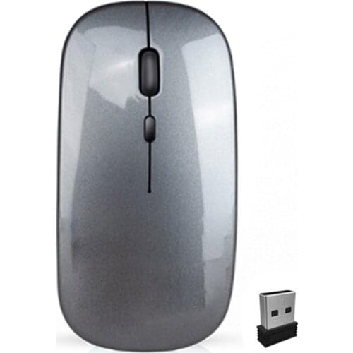 USB2.4G Mouse for MacBook Pro/MacBook Air/pc,Wireless Mouse for iMac/Laptop/Notebook/pc (Wireless Mouse/dark grey））)