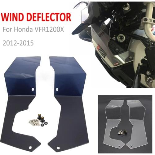 FOR Honda VFR 1200X VFR1200X Crosstourer VFR 1200 X Motorcycle Side Windshield Handguard panels Wind Deflector Pair 2012 - 2015