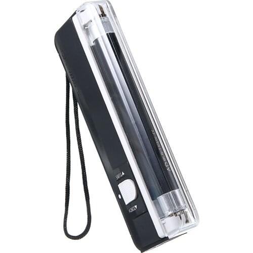 High Quality 2 in 1 Handheld UV Lamp Light Portable Mini Ultraviolet Tube Lamp Detector With Flashlight