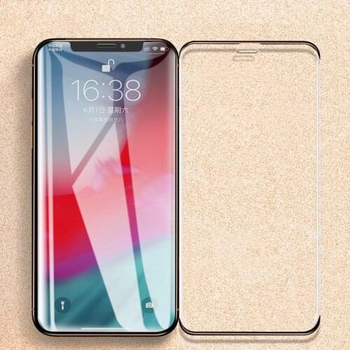 9D Full Cover Protective Film For iPhone X XR XS Max Tempered Glass Screen Protector For iPhone XS XR Series Front Protection
