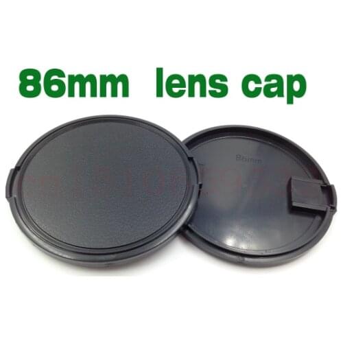 2pcs 86mm Snap-On Lens Front Camera Lens Cap Cover without rope for 86mm lens filter DSLR Lens Protector