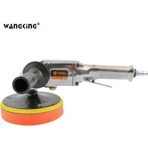 7 inch multi-function pneumatic polishing machine polishing machine car waxing polishing glaze machine to send sponge wool wheel