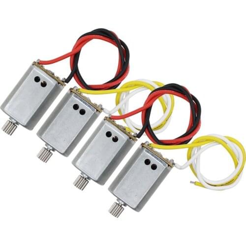 EBOYU(TM) 4PCS Motors for Syma X8SC X8SW RC Quadcopter Drone Parts Replacement Anti-clockwise CCW Clockwise CW