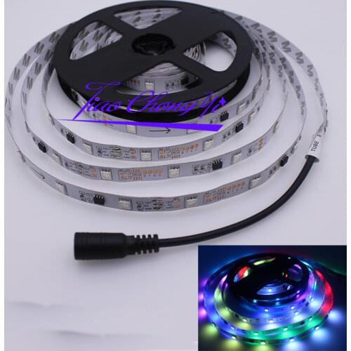 5M WS2811 IC 5050 Horse Race RGB Full color 150LEDs Flexible strip DC12V IP20