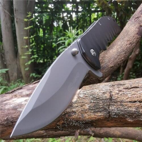 Pocket Knife Sheepdog Big Folding Cleaver Knives Kitchen Tools - Good for Hunting Camping Survival Outdoor and Everyday Carry