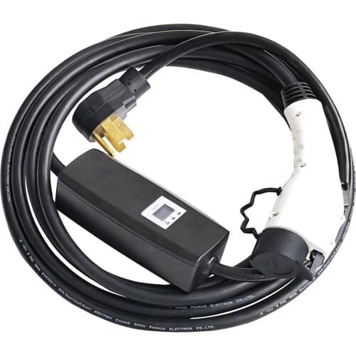 Factory Outlet 240v EV Charging Adjustable J1772 32A EV Car Charger with Nema 14-50 Plug