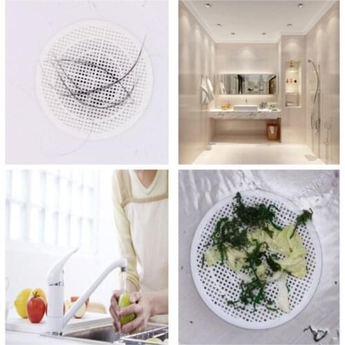 Creative Floor Drain Bathroom Shower Drain Hair Catcher Bathtub Kitchen Floor Sink Strainer Filter Net Stopper Silicone Filter