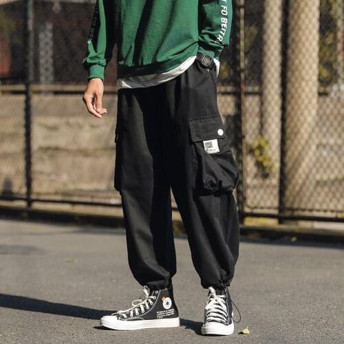 Tangspoem Men's Loose Pants