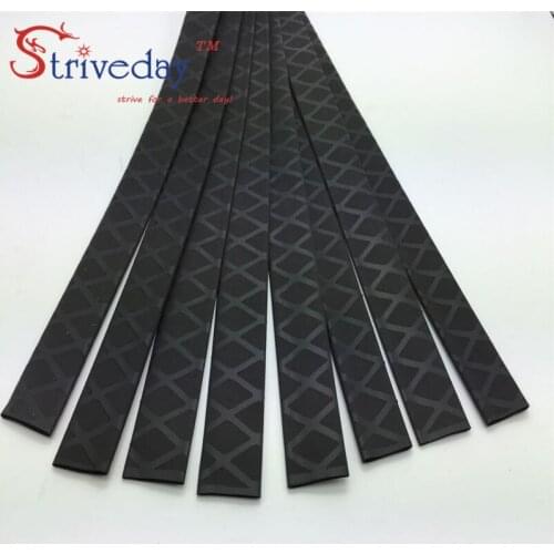 1 meter 5 color fishing rod racket anti-skid lightning protection handle jacket insulation pattern 22mm heat shrinkable tube DIY