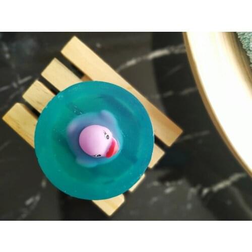 Duck toy soap for kids fun soap toy color will be sent randomly handmade soap