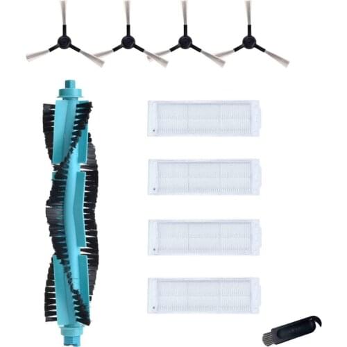 Replacement Rags Brush HEPA Filter Side Brush for Viomi V2 Pro V3 SE V-RVCLM26B Vacuum-Mop P V-RVCLM21B Accessories