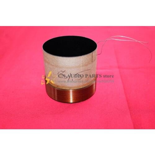 1 piece ID: 51.5mm black aluminous 8 ohm woofer Bass loudspeaker speaker 4 layer winding voice coil