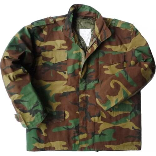 Us Army Military Woodland M-65 Field Jacket BDU Tactical Trench M65 Windproof Coat Amekaji Military Style Usmc Militar Plus Size