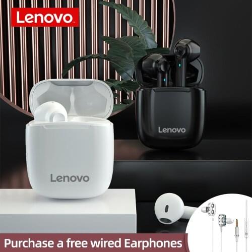 Lenovo TWS wireless headphones gaming headsets earphones for iphone xiaomi Bluetooth Earphone Noise Reduction Original earbuds