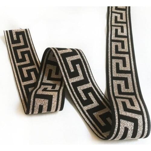 1Meter Shiny Elastic Bands 40MM Elastic Ribbon Clothing Bags Trousers Elastic Webbing 4CM DIY Sewing Accessories rubber band