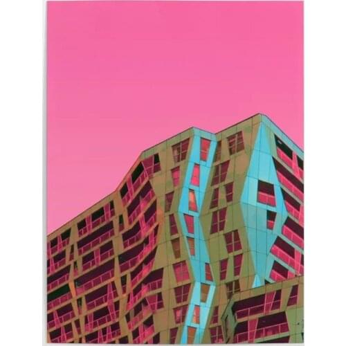 Home Decor Canvas Prints the Ministry Painting Poster Wall Art Abstract Building For Bedside Background Modular Picture No Frame