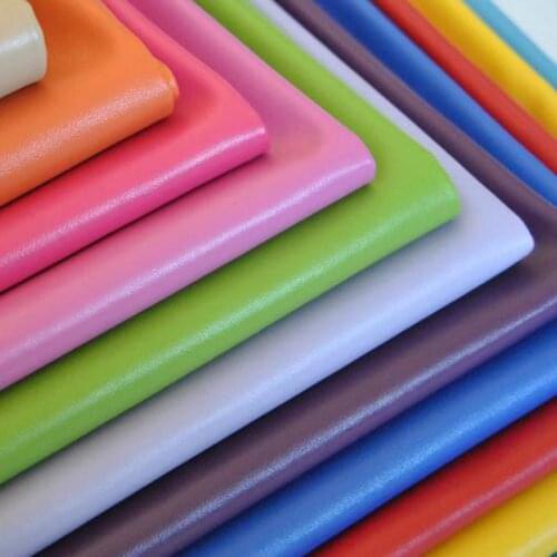 1 Meters Soft Pu Napa Faux Leather Fabric Black For Sofa Handbag Gloves Shoes Car Nappa Imitation Leather Polipiel Tissu Vinyl