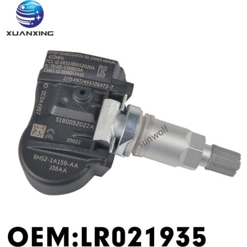LR021935 Tire Pressure Sensor Monitoring System TPMS 433Mhz For Land Rover Defender Discovery