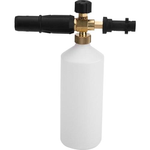 Adjustable Pressure Car Washer 1L Car Wash Nozzle Sprayer Jet Lance Bottle For Karcher FJ6 K2 K3 K4 K5 K6 K7 Washer